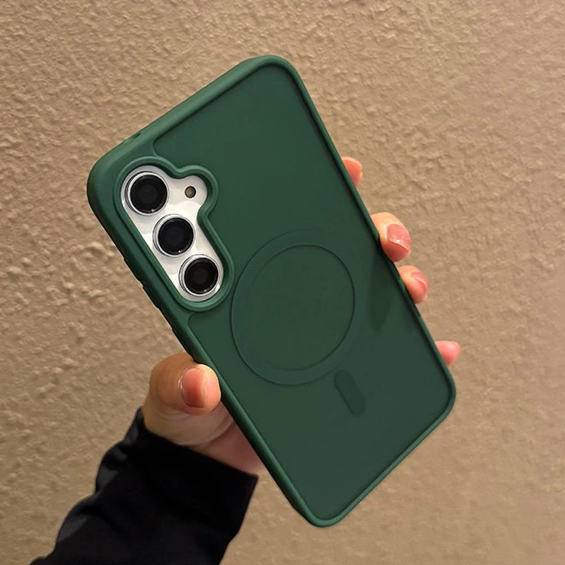 Premium Matte Translucent Magnetic Phone Case - Business Edition