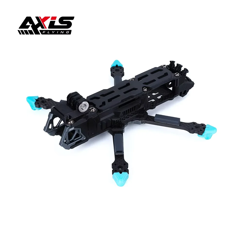Axisflying MANTA 3.6inch Squashed-X Carbon Fiber Frame Kit Wheelbase 162mm Suitable For Gemfan-3630 Prop 3.6&rdquo; Freestyle Drones