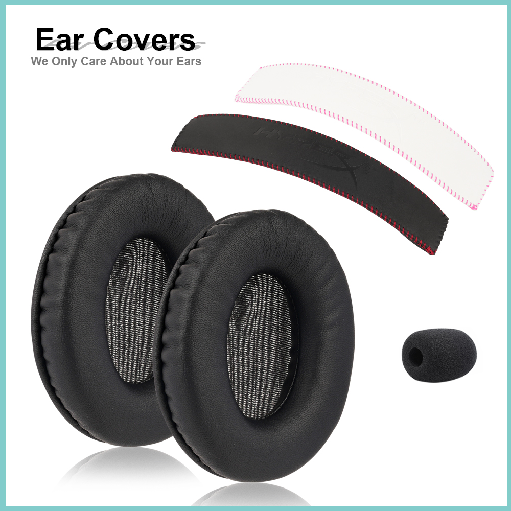 HyperX Cloud Alpha Earpads Cloud II / Core / Stinger / Flight / FlightS / Silver Replacement Headphone Pads