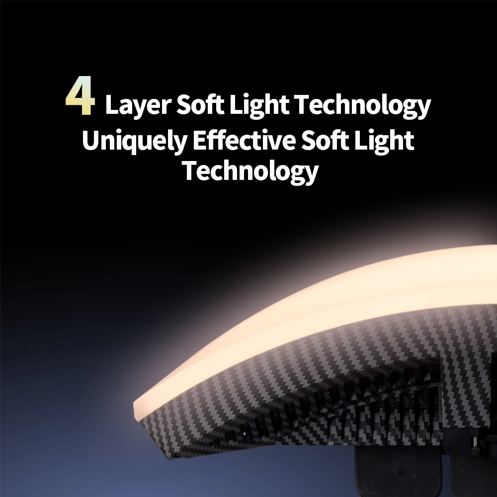 45W W40X Mini Wide Angle Curved Dual Color Fill Light 4