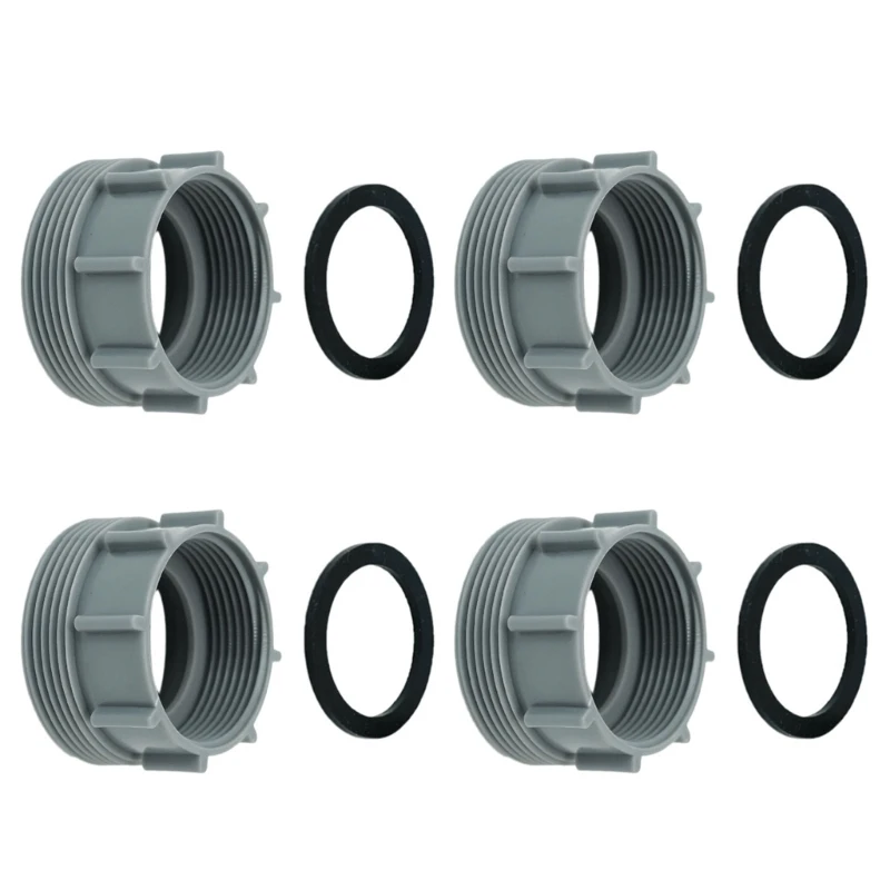 45 to 58mm Connector Versatile Kitchen Pipe Adapter Corrosion Resistant ABS Reducer Drain Pipe Joint Simple