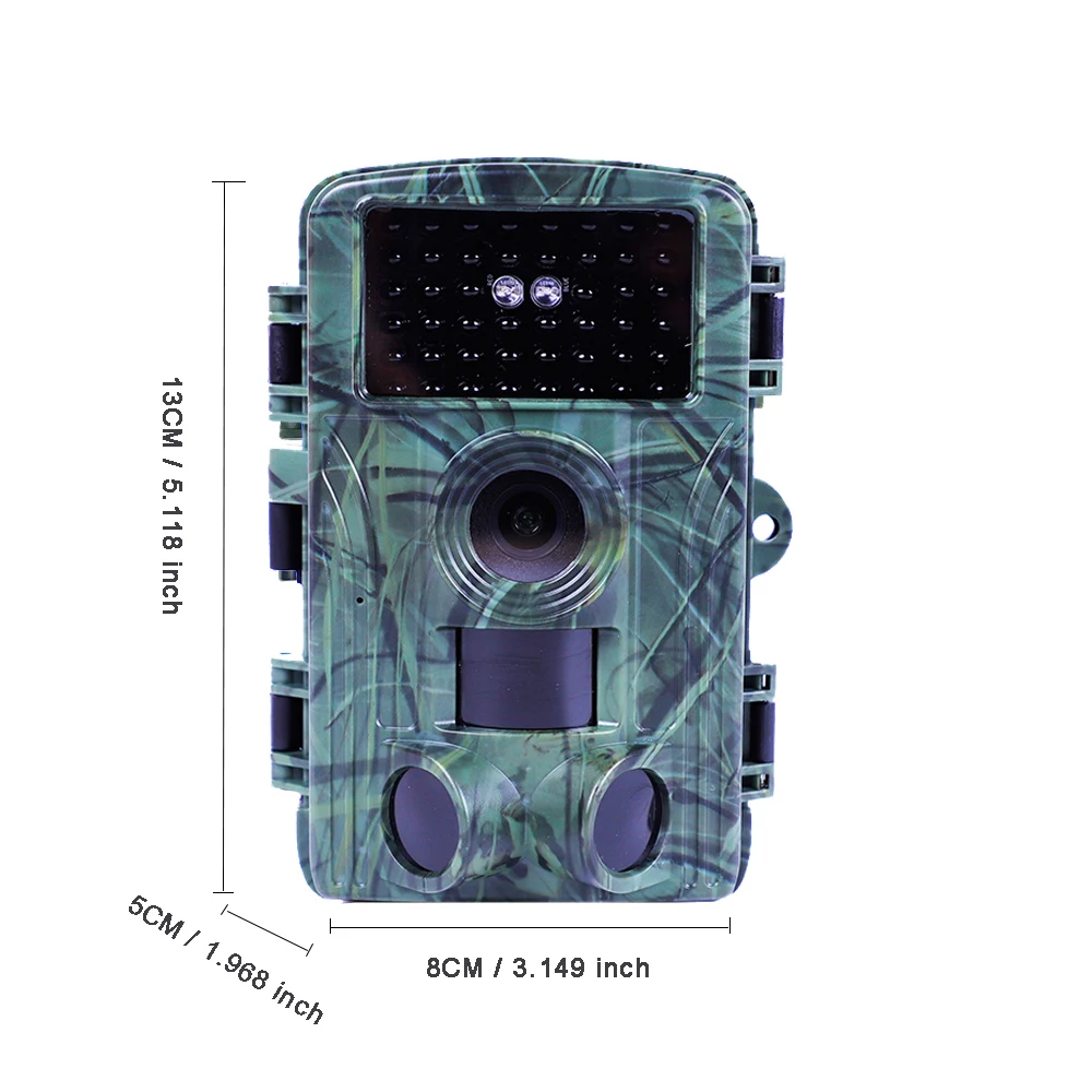 Hunting Trail Camera Trail Camera 2.7K Video Hunting Shooting Wildlife Trail Night Vision Waterproof 60MP WIFI Photo Outdoor Trap Camera Wildlife Monitoring