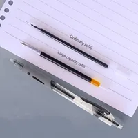 Retractable Gel Pen set 0.5mm Black Blue Red Ink Refill Ballpoint Pens School Office Supplies Business Signature Stationary 3