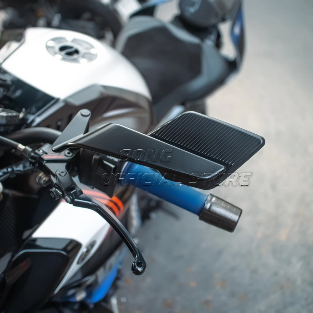For YAMAHA MT 07 MT07 MT 09 MT09 SP MT 10 MT10 SP Motorcycle Mirrors Stealth max Mirror Kits To Rotate Adjustable Mirrors 5