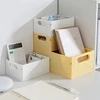 MOHAMM 1 PC Mini Desktop Folding Stationery Organizer Storage Box for Pen Pencil Masking Tape Small Thing Storage 1