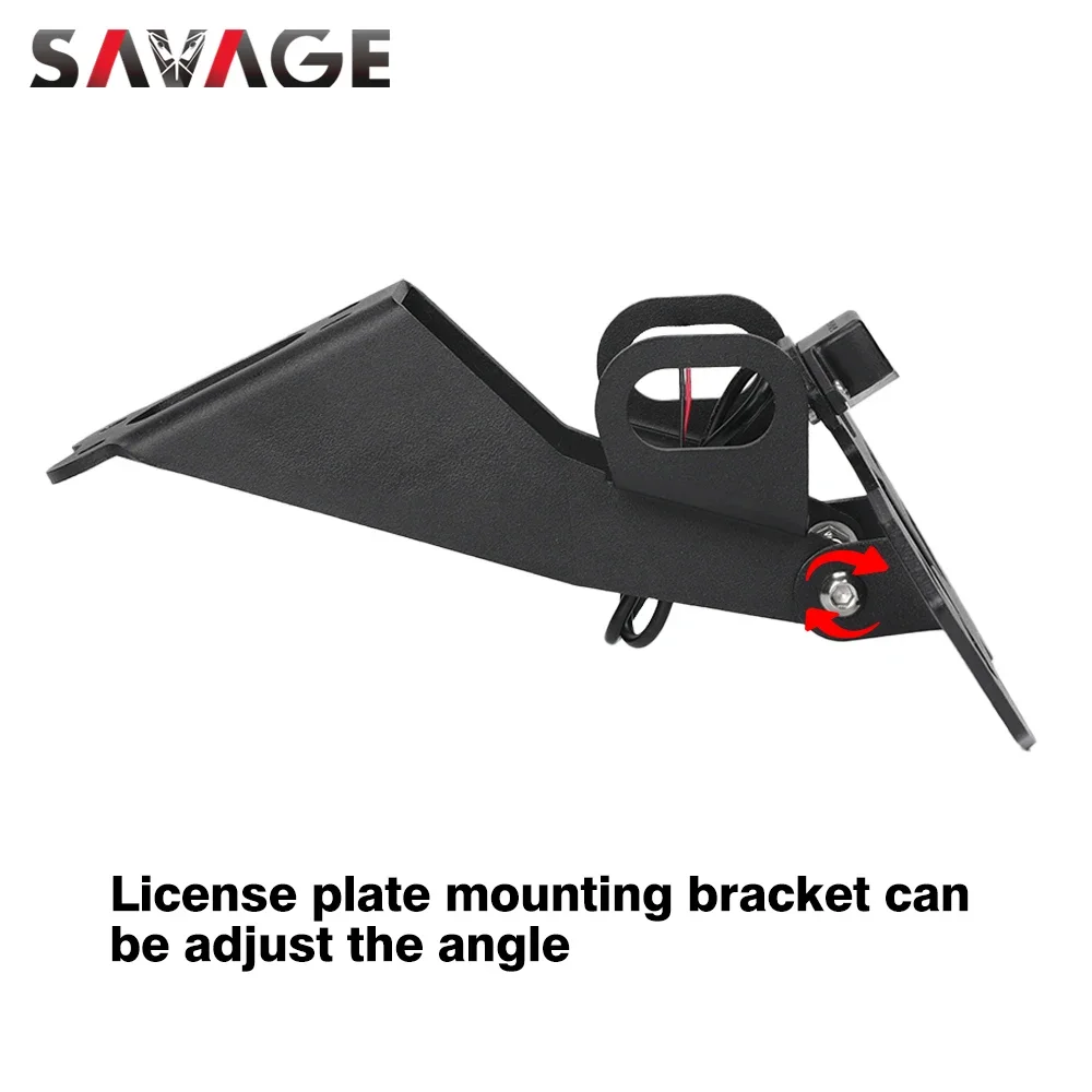 License Plate Holder for HONDA CB500F CBR500R-Motorcycle Tail Tidy Fender Eliminator LED Light CB 500 F CBR 500 R