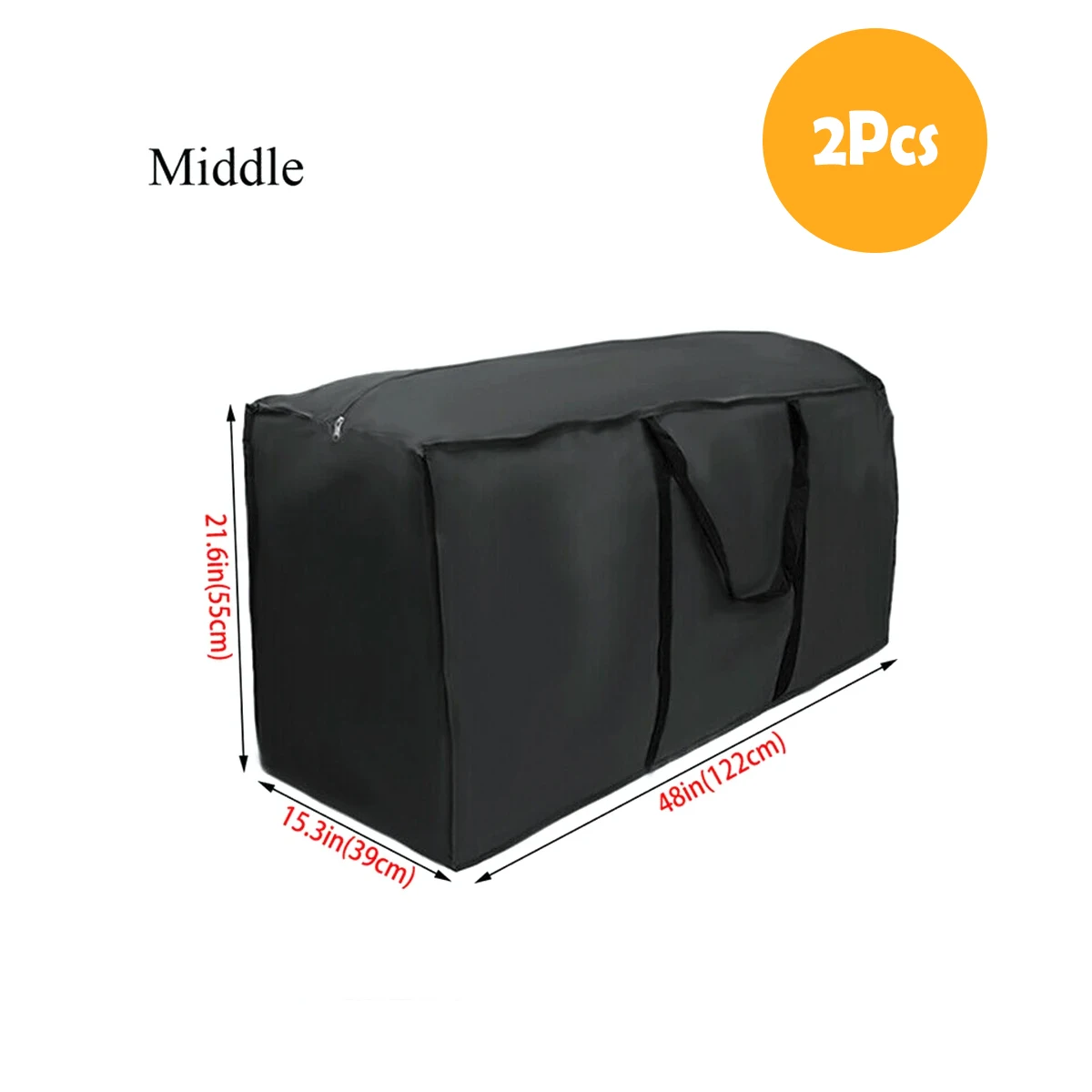 Waterproof Anti-UV Rip-Proof Storage Bag for Garden Furniture Cushions