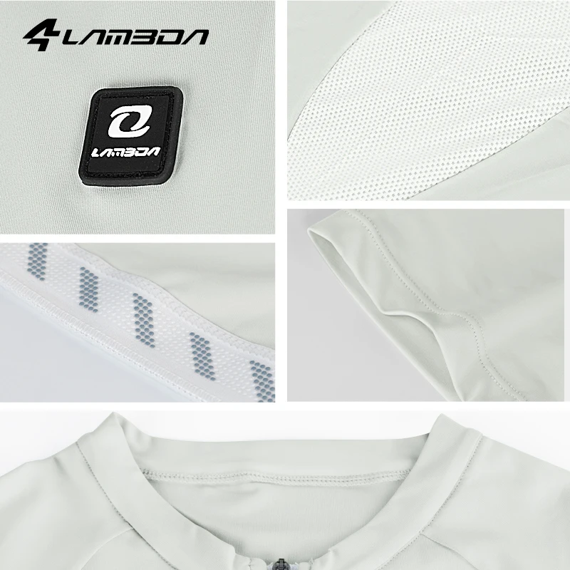 LAMEDA Cycling Jersey Man Breathable Bicycle Biking Clothing Solid with Pockets Men's Cycling Top Shirt MTB Bike Riding Clothes 6