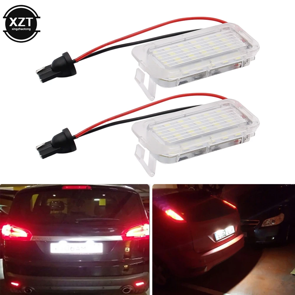 2 Luci Targa LED Per Ford Focus MK2 E C-Max MK1 - Bianco 6000K