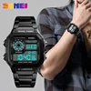 SKMEI 1335 Stainless Steel Strap Digital Watch reloj hombre Sport Watch Men 5Bar Waterproof Watches 3