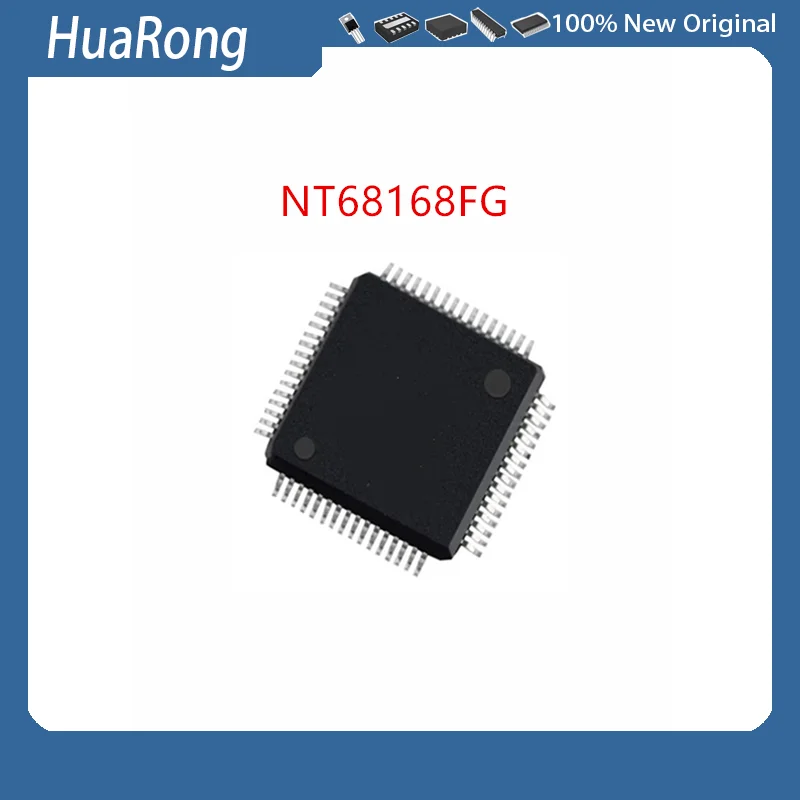 

10Pcs/Lot NT68168FG NT68168 LRX4211X0A LRX4211XOA LRX4211 QFP64