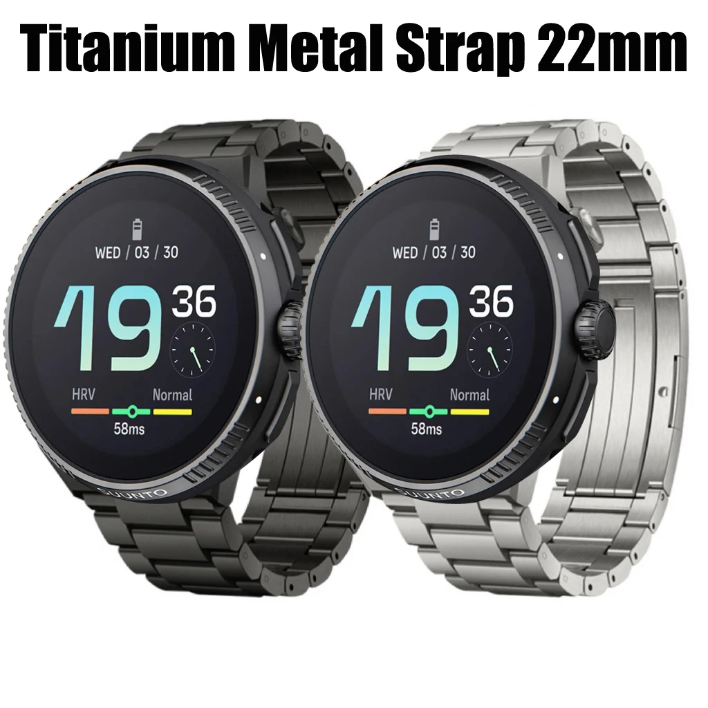 Bracelet en métal titane pour SUUNTO RACE S Bracelet d'affaires de