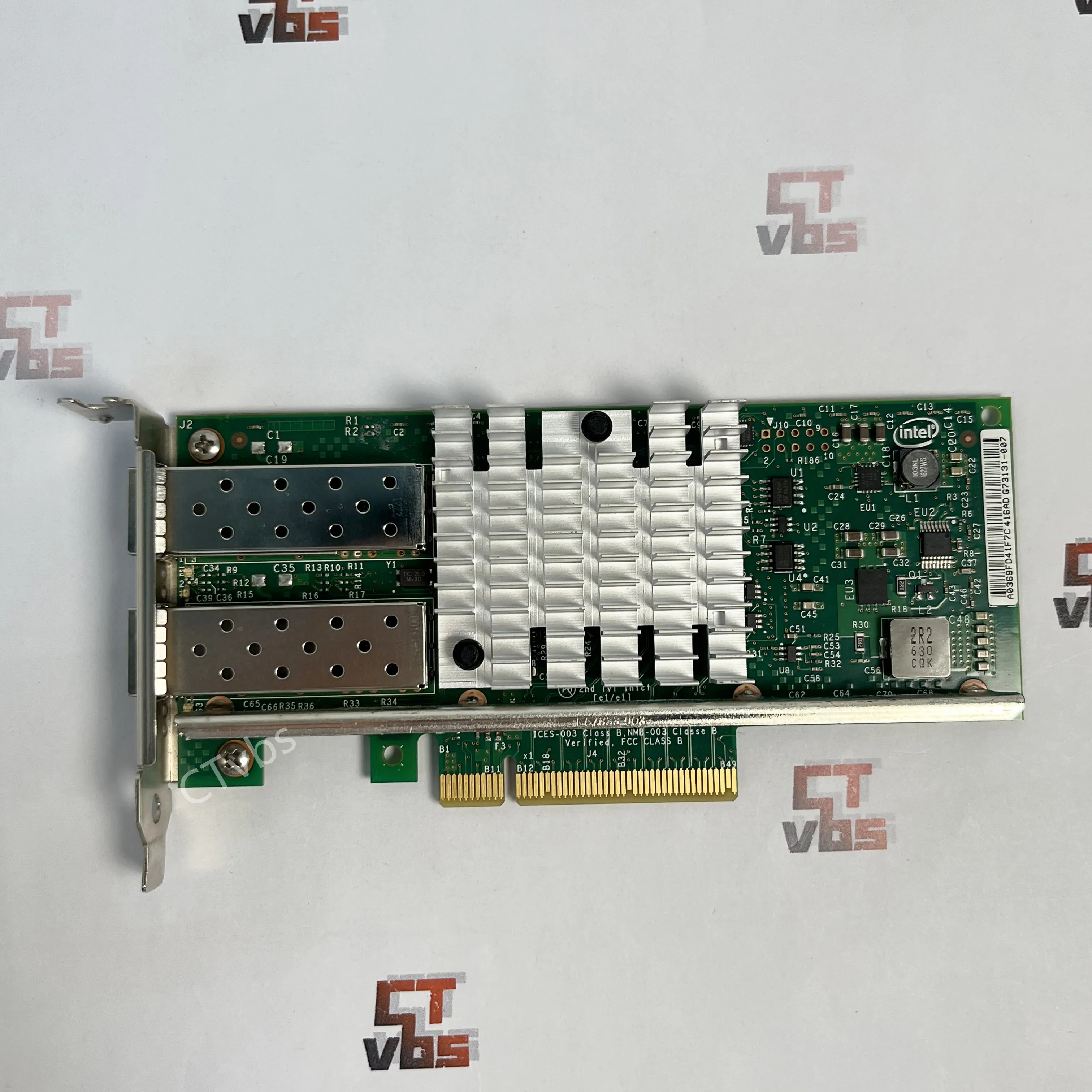 X520 DA2 10G PCI Express x8 인텔 82599 ES 칩 듀얼 포트 이더넷 네트워크 어댑터 E10G42BTDA ...