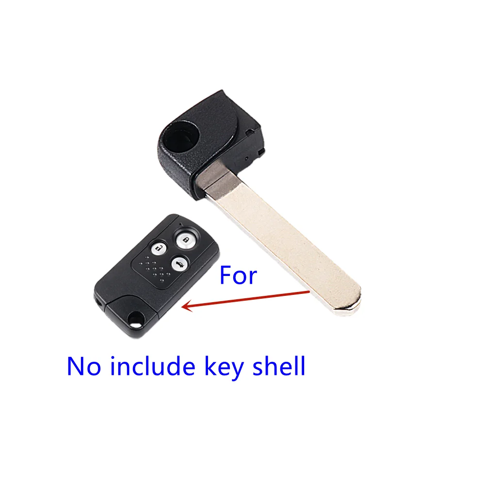 Smart Key Blade Emergency Insert Key For Folding Shell and Honda Smart Shell Blade Blank Uncut HON66