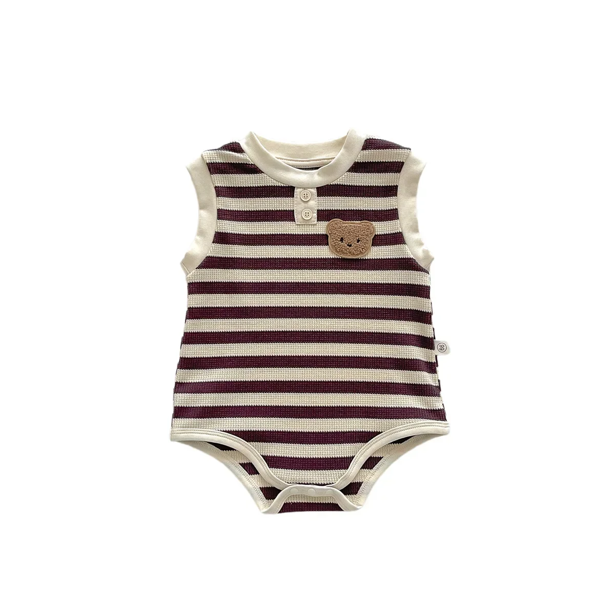 Baby Bodysuit New Summer Sleeveless Knit Bodysuits Infant Baby Girls Boys One-pieces Kids Newborn Clothes Ideal for Outdoor Activities