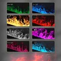 Водяной электрический камин 3D украшение интерьера гостиная паровые камины туманный камин встроенный реалистичный туман пламя t — изображение 5