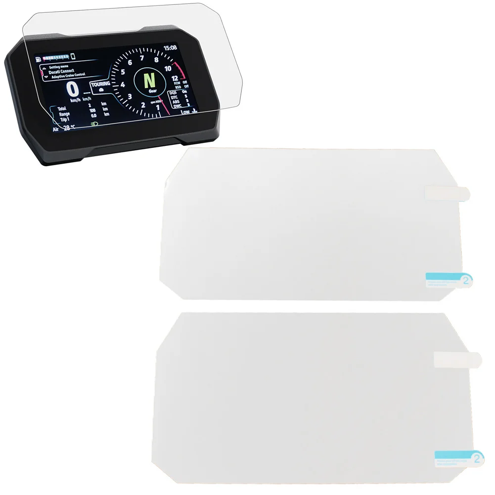 

Motorcycle Cluster Scratch Protection Film Dashboard Screen Protector For Ducati Multistrada V4 Pikes Peak V4S 2021-up