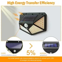 Multifunctional Solar Lamp Outdoor Garden Decoration Solar LED Light Waterproof Sunlight Powered Spotlight with Motion Sensor - Image 4