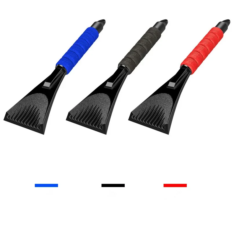 Portable Car Ice Scraper Snow Shovel Removal Window Windshield Cleaning Tools Ijs Krabber Pala Nieve Winter Accessories