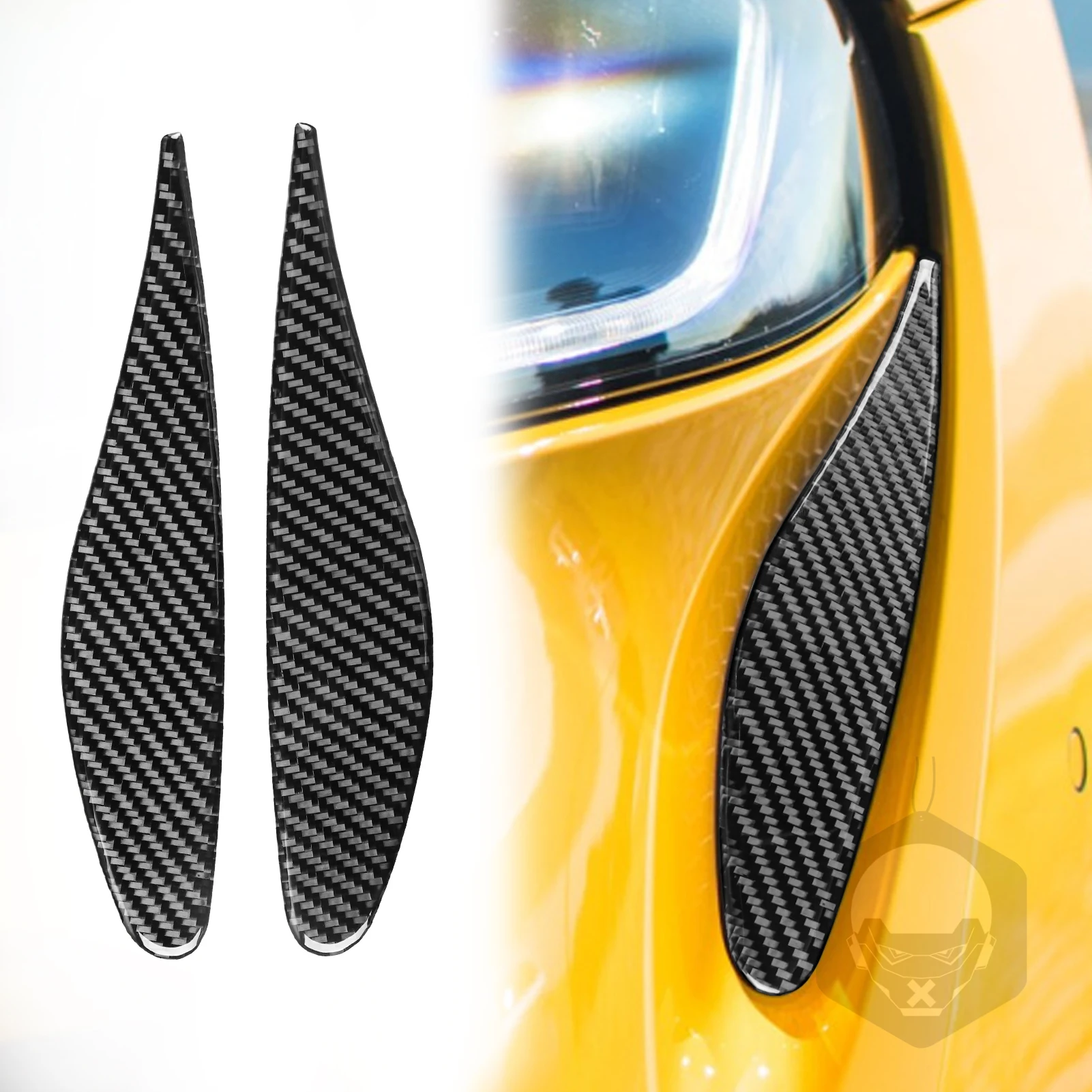 

Декоративная наклейка на крышку вентиляционного отверстия для Toyota Supra A90 2019 2020 2021 2022