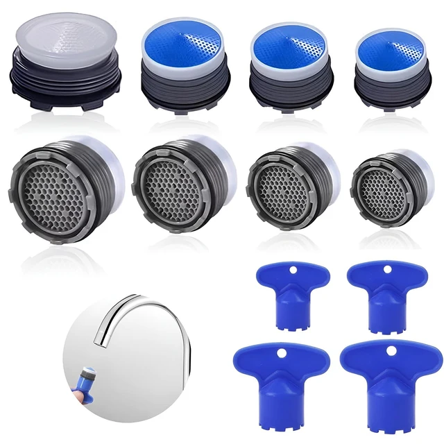 8ชิ้นก๊อกน้ำ16.2-23.5มม. เติมอากาศสำหรับก๊อกน้ำเครื่องเติมอากาศก๊อกน้ำก๊อกน้ำประหยัดน้ำที่กรองด้วยประแจ4ขนาด 1 8ชิ้นก๊อกน้ำ16.2-23.5มม. เติมอากาศสำหรับก๊อกน้ำเครื่องเติมอากาศก๊อกน้ำก๊อกน้ำประหยัดน้ำที่กรองด้วยประแจ4ขนาด 1