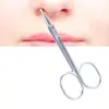 Hot Curved Nail Trimmer Tool Ear Facial Trimmers Stainless Steel Beauty Tool Nose Hair Scissors 5