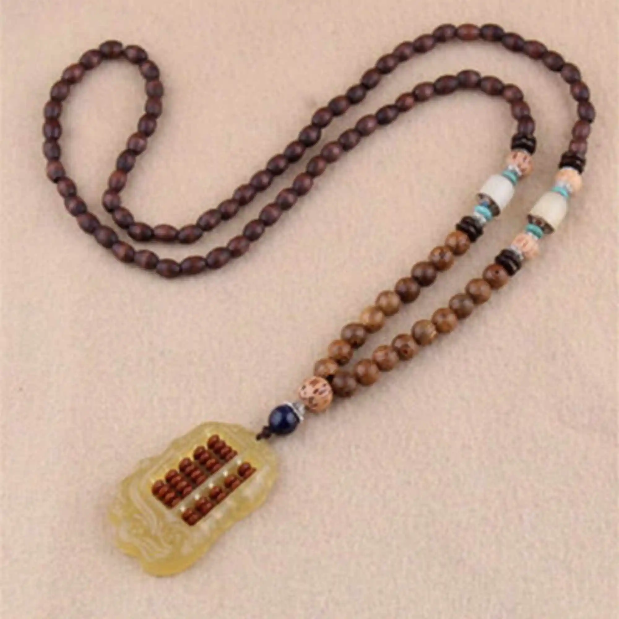 Various styles Wenge Mala Tibetan bracelet Charm Artisan Eco-Friendly Handmade Party Cuff Link Beaded