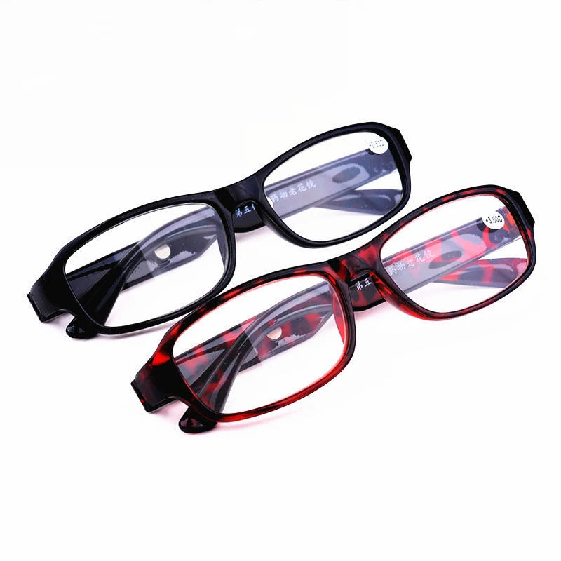 

Women Men Resin Reading Glasses Presbyopia Eyeglasses Portable Seniors Eyewear Magnifying Glasses +1.0 1.5 2.0 To 6.0