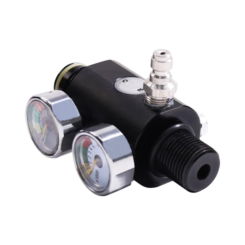TUXING HPA Tank Regulator Valve M18*1.5 Thread 5000PSI Compressed Air Cylinder A