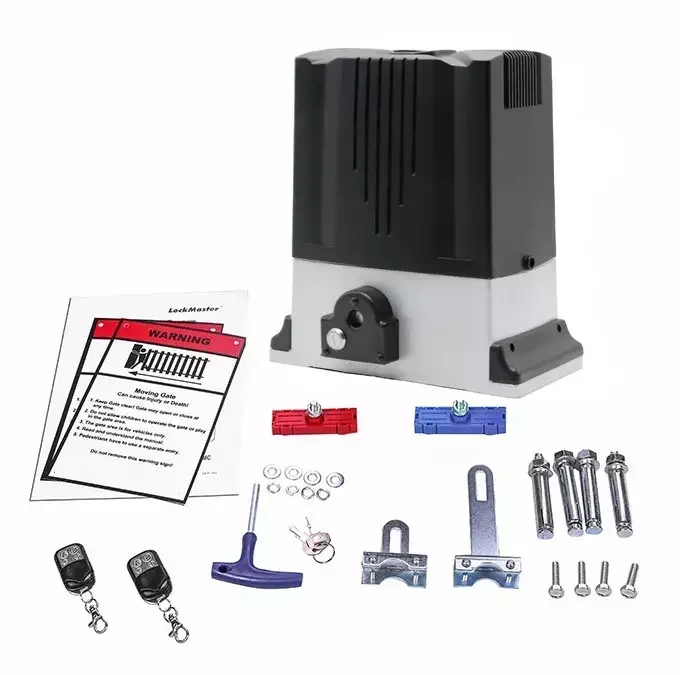 

1500KG Smart Phone Control Automatic Sliding Door Opener GSM Gate Opener Gate Operator Rack Gear Kit