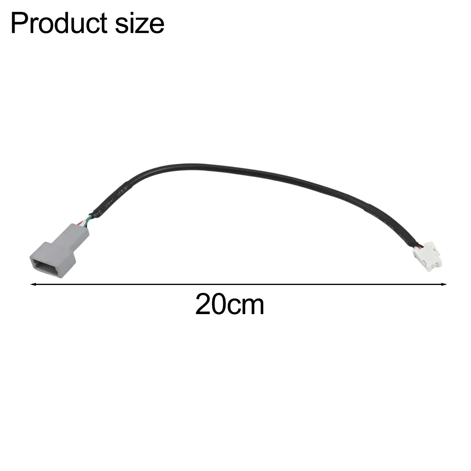 Universal USB Adapter Cable for Kia and Hyundai Vehicles - Android Host 4-Pin and USB Interface