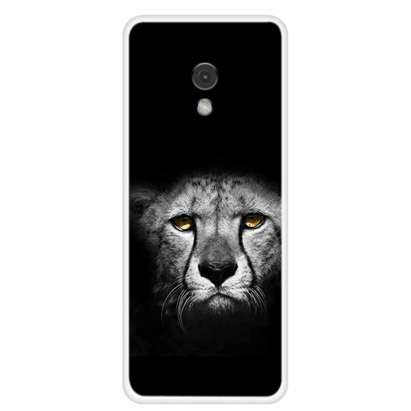 Wolf and Lion Clear TPU Silicone Soft Phone Case - Cute Back Cover