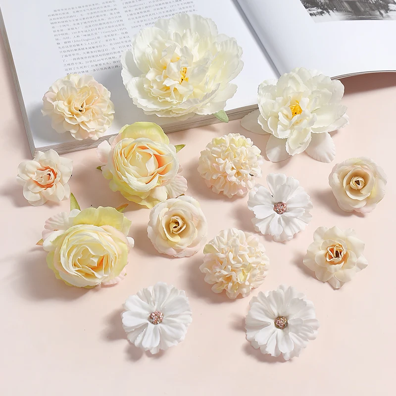14pcs White