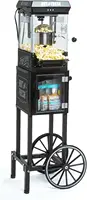 Popcorn Maker Machine - Professional Cart With 2.5 Oz Kettle Makes Up to 10 Cups - Vintage Popcorn Machine Movie Theat 1