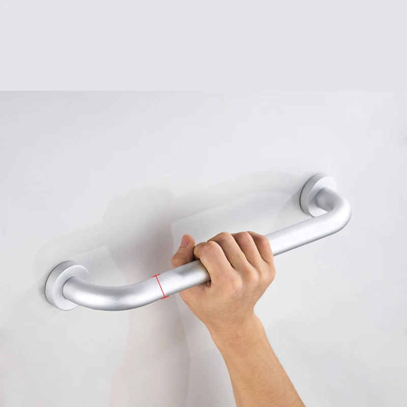 Soporte de ducha para ancianos, barra de pared montada en barra, Barandilla, Escalera, productos para discapacitados