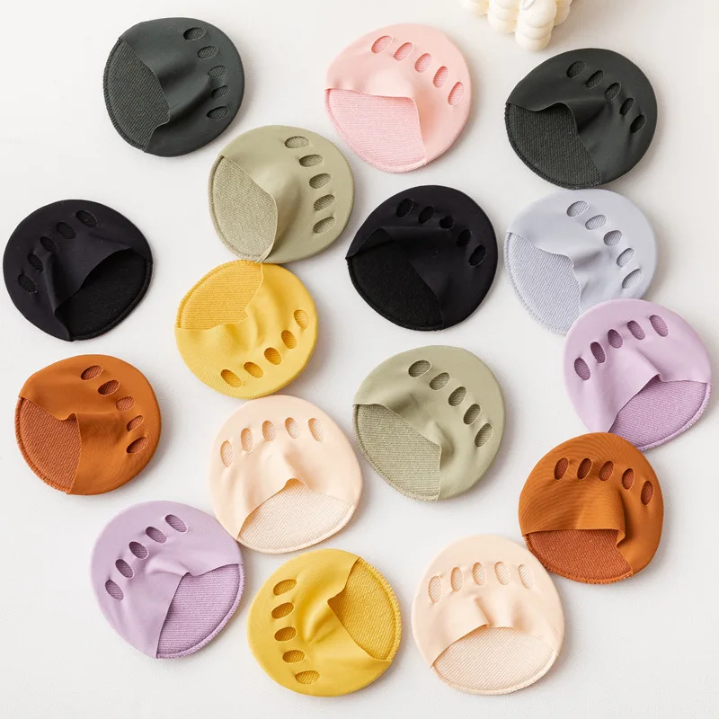 Five Toes Forefoot Pads for Women High Heels Half Shoes Insoles Calluses Corns Foot Pain Care Cushions Invisible Socks Inserts shoe insoles forefoot pads toe pads forefoot cushion