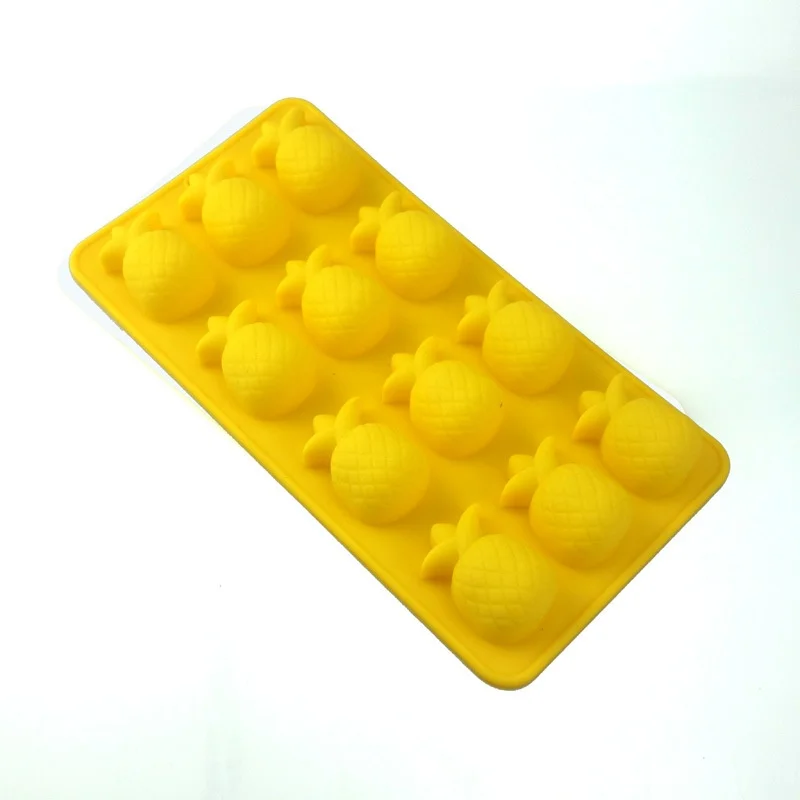 Stampo per gelatina 3D in silicone a forma di frutta, per candele, cioccolato, cupcake, decorazione fai da te, sapone, gesso, sapone