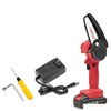 110V 220V 550W 1500mAH Rechargeable Cordless Mini Electric Chain Saw Woodworking Saw One Hand Electric Saw Garden One Battery 1