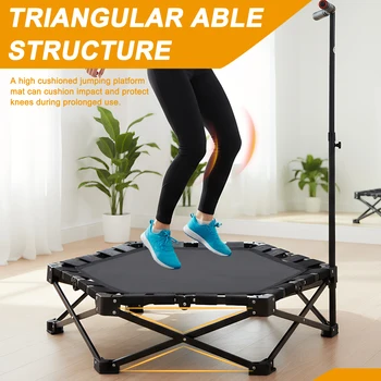 Foldable Fitness Rebounder Trampoline 1