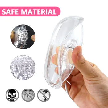 Nipple Massage Vibrator Clitoris Stimulator, Oral Sex Adult sex toys Breast Pump Enlargement Licking Nipple Vibrator for Women 5