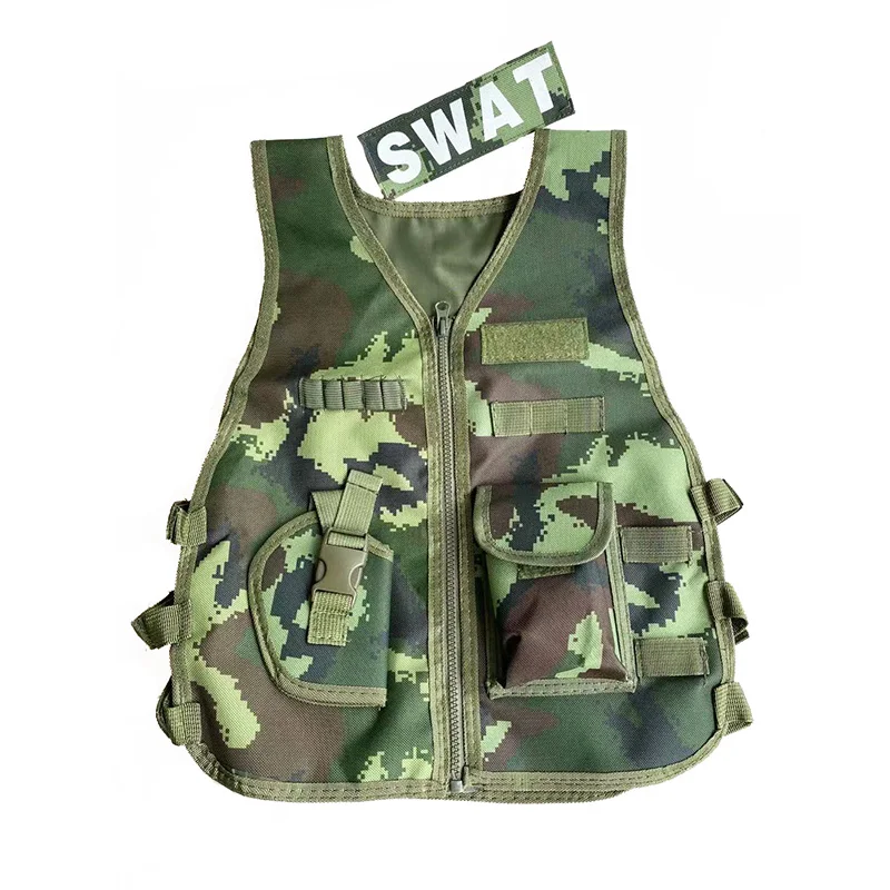 Chaleco De Camuflaje De Combate Para Niños, Chalecos De Airs | Meses