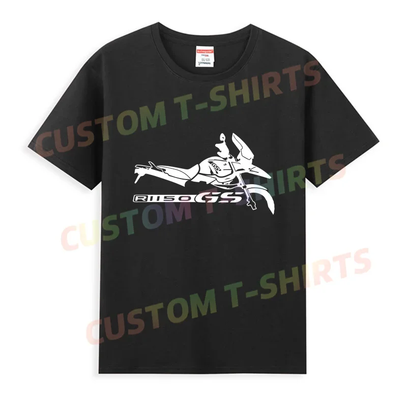 

2024 Men T Shirt Casual Motorcycle Biker R1150 GS & Adventure Motorbike Art T-shirt Graphic Oversized Streetwear S-3XL Cool Tee