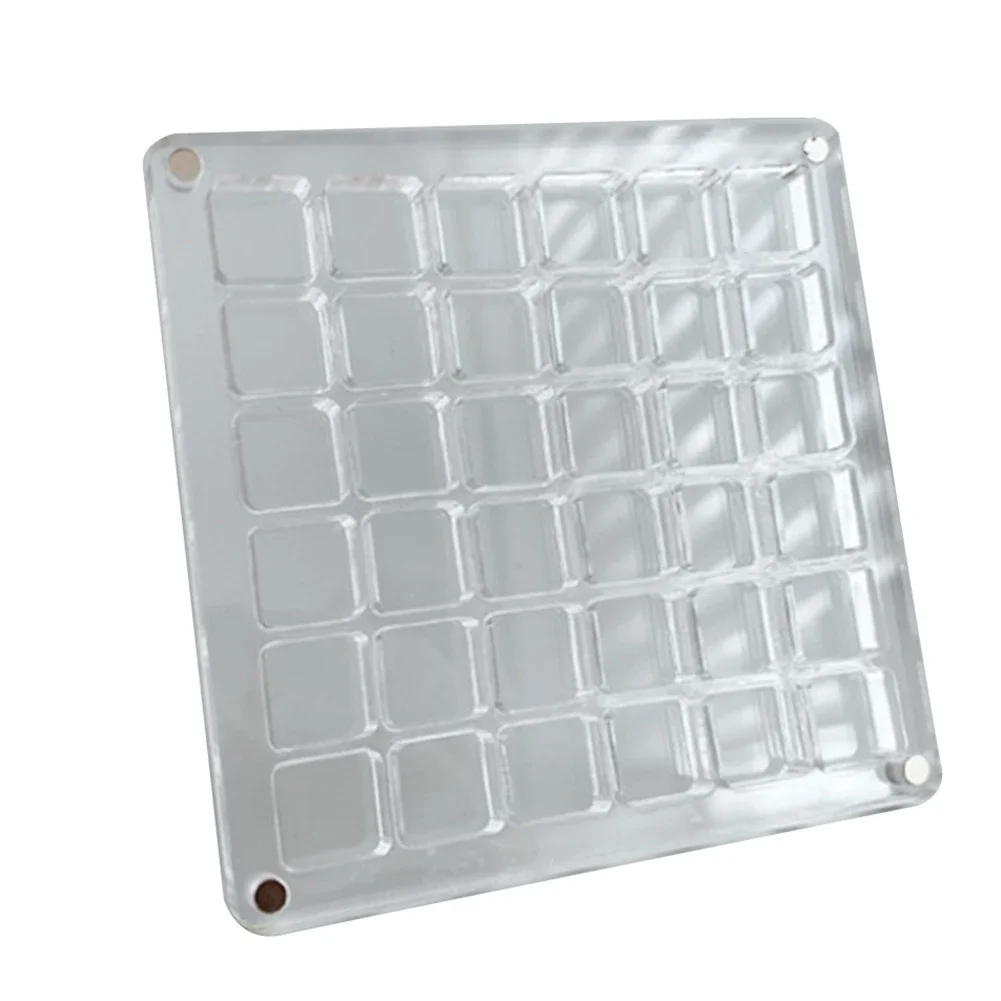 Acrylic Magnetic Seashell Display Box Seashell Display Box Diamond Storage Box Transparent Shell Storage Box Jewelry Storage 2