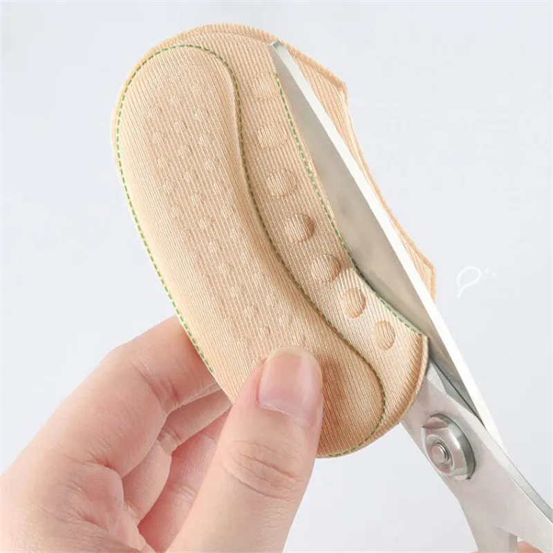 2pcs Shoe Heel Sticker Insoles Sports Shoes Adjust Size Heel Liner Grips Protector Sticker Pain Relief Patch Foot Back