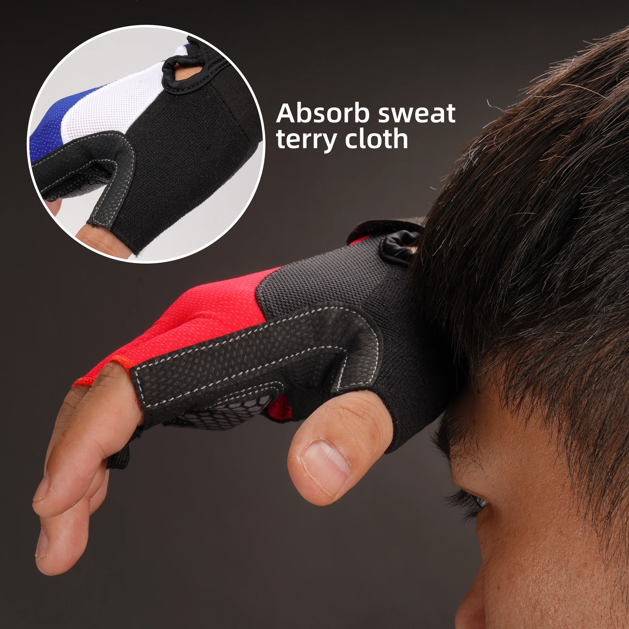 Gants De Cyclisme Absorbants Avec Poignée Antidérapante Et