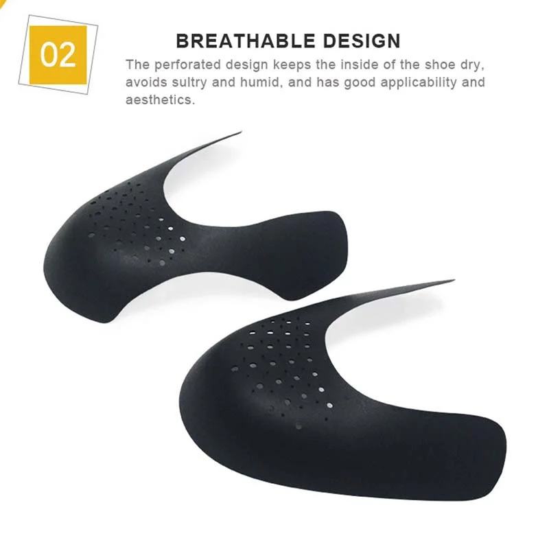 10 Pairs Anti Wrinkle Toe Caps Protector for Sneakers Support Stretcher Expander Anti Creased Shoes Tree Accessories Wholesale