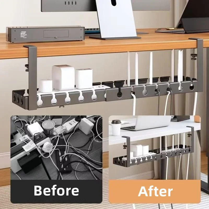 Premium Retractable Under-Desk Cable Tray — 15 to 31 inch view 4