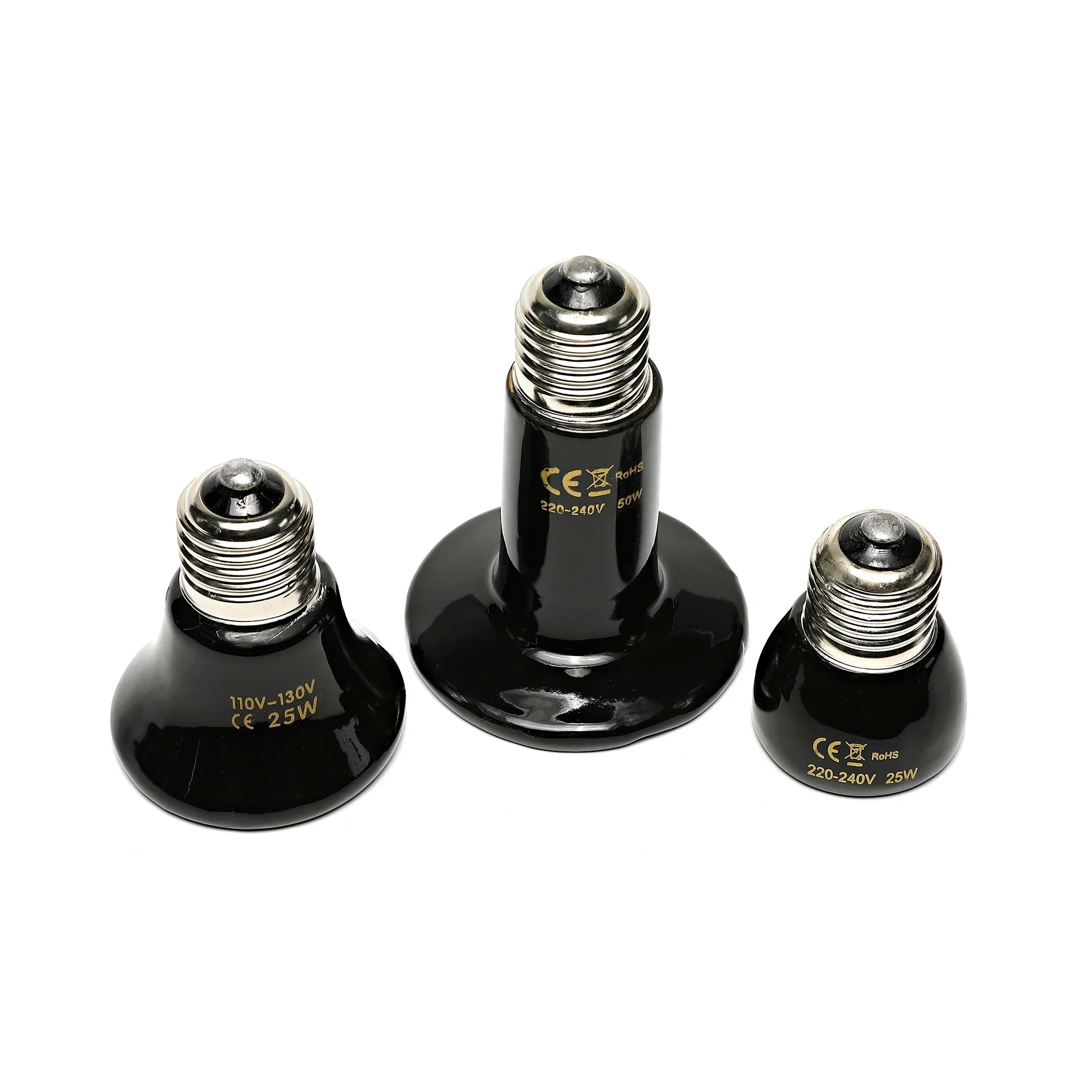 Reptile Infrared Ceramic Heating Lamp 110V 220V Heat Emitter Light Bulb 25W 50W 75W 100W reptile heating lamp,reptile light bulb,reptile lamp bulb,heating lamp bulb