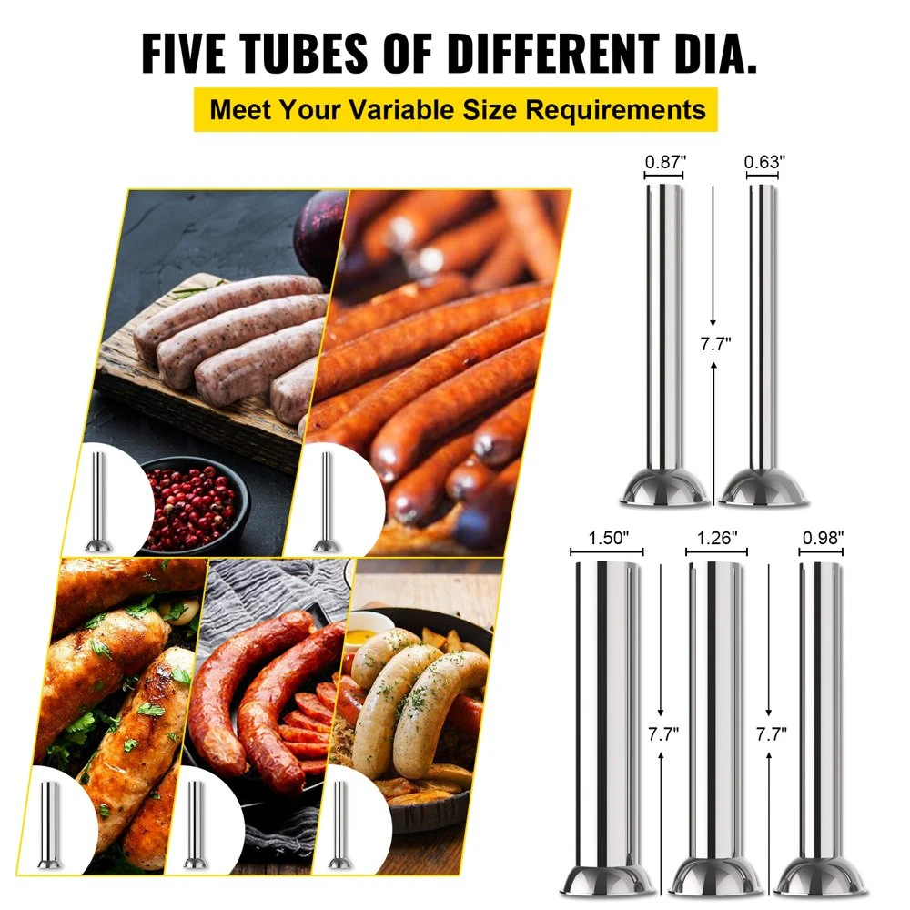

Stuffer Sausage Maker 7L Vertical Meat Stuffer Stainless Steel