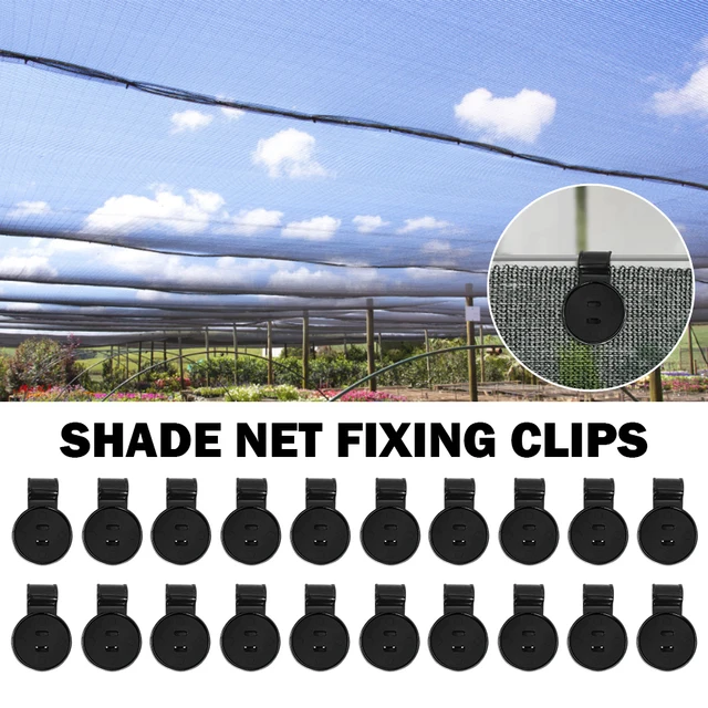 20-100 Ppc Sun Shade Net Clip Garden Szerszámok Üvegházhatású Árnyékoló Ruhák Rögzítse - Image 5